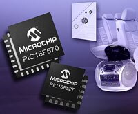 Microchip Technology 的 PIC16F5 8 位微控制器图片