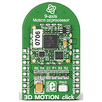 Image of MikroElektronika's 3D Motion click board