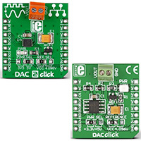 Abbildung: Digital-zu-Analog-Click Boards von MikroElektronika