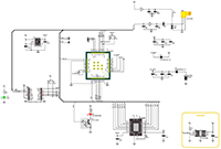 Image of MikroElectronika's MIKROE-5580 GNSS 13 Click schematic