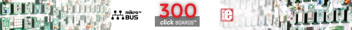 Image of MikroElektronika's Click Board banner