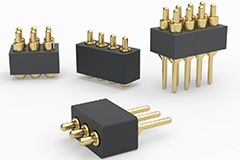 Supporto Portabatteria AAA A Contatti A Molla Per PCB - Pro Power PP002070, 1 Pezzo Da 13x12x50 Mm