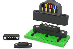 Image of Mill-Max's 878 Series Maxnetic™ Spring-Loaded Connectors