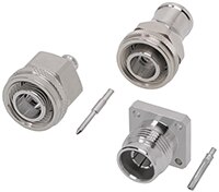 Molex 的 2.2-5 RF 連接器系統的圖片