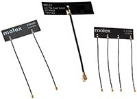 Image of Molex's Automotive-Grade Wi-Fi6E, UWB, and Cellular Monopole Low-Profile Antennas