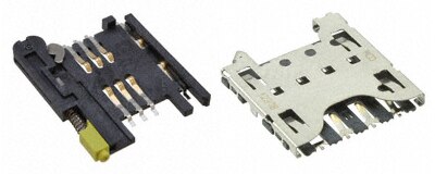 SIM 和组合卡连接器图片