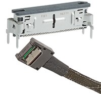 Molex 的 Nano-Pitch I/O 互连系统图