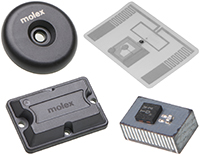 Imagen de las etiquetas RFID de Molex