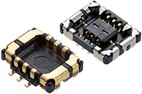 Molex 的 SlimStack 5G mmWave RF 撓性對板連接器 5G15 系列的圖片