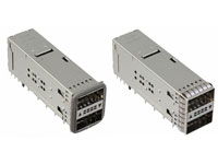 Image of Molex's zQuad Small Form-Factor Pluggable Plus (zQSFP+) Interconnect System