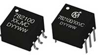 Murata Power Solutions 的 PE22100 推挽式驱动器和 782100 变压器的图