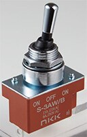 NKK Switches 的 S 系列雙重密封防水觸發器的圖片