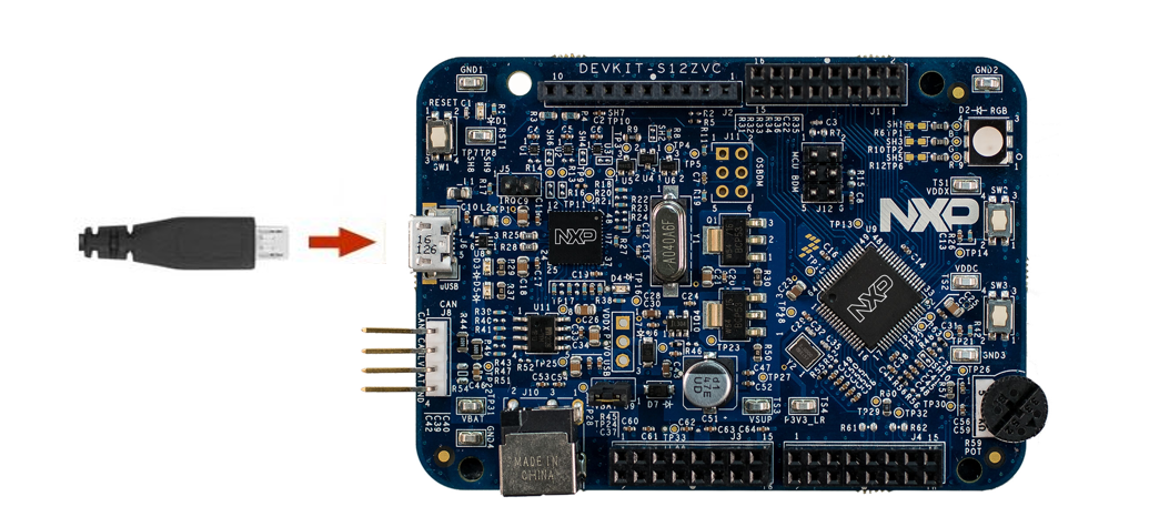 Attach the USB Cable