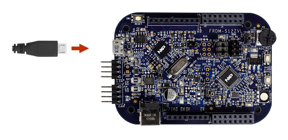 Attach the USB Cable