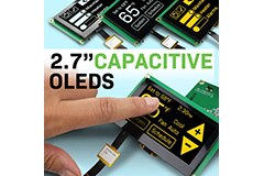 Image of Newhaven's 2.7” Touch OLED Displays
