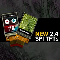Newhaven Display 2.4" 高级 MVA SPI TFT 显示屏的图片