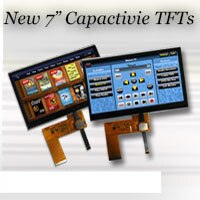 Image of Nehaven Display International's 7.0' TFT Displays with Capacitive Touch