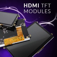 Image of Newhaven Display's HDMI TFT Modules