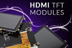 Image of Newhaven Display's HDMI TFT Modules