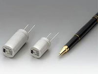 Image of Nichicon's UBY Series Radial-Leaded Aluminum Electrolytic Capacitors
