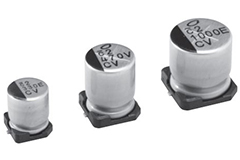 Image of Nichicon's UCV Series, Surface-Mount Aluminum Electrolytic Capacitors