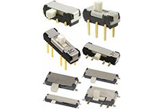 Image of Nidec Components' CL-SB/CUS Series Ultra-Mini Slide Switches