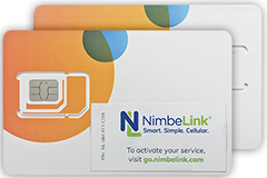 Image of Airgain's AT&T 4G LTE SIM Card