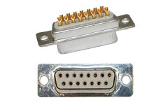 Image of NorComp 172 M Series Solder Cup D Sub-Connectors