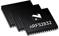 Image of Nordic's nRF52832 Bluetooth v4.2 and BT 5.0