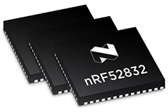Image of Nordic's nRF52832 Bluetooth v4.2 and BT 5.0