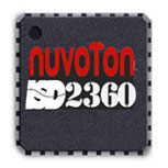 Image of Nuvoton Technology Corporation of America's ChipCorder ISD2360