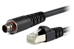 Image of ODU AMC® Miniature Ethernet Connectors with Cable Assemblies