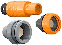 Image of ODU MEDI-SNAP® High-Voltage Plastic Connectors
