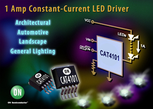 Image of onsemi's 1 Amp Constant-Current, Low Dropout Driver (LDD™)