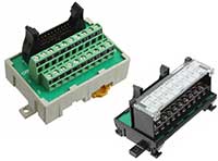 Omron Automation and Safety 的 DIN 軌道連接器端子台圖片