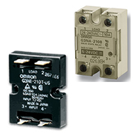 Image des relais statiques G3NE/G3NA d'Omron Automation and Safety
