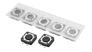 Image of Omron's B3FS-4 SMD Tactile Switch