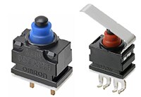 Omron D2GW 密封式超小型基本開關的圖片
