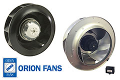 Image of Orion Fans' AC and DC Backward Curved Impellers