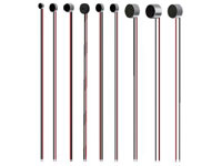 Imagen de micrófonos con cables de 100 mm de PUI Audio