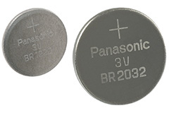 Image of Panasonic BSG BR Series Industrial Lithium Primary Coin Batteries