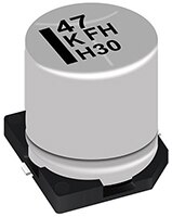 Image of Panasonic's EEE-FH Series SMT Aluminum Electrolytic Capacitors