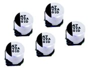 Image of Panasonic's EEH-ZA and EEH-ZC Series Aluminum Capacitors