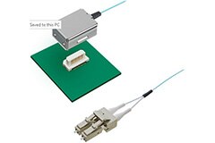 Image of Panasonic's V Series LC Connector Type Active Optical Connectors