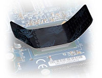 Image of Parker Chomerics' T-Wing Thin Heat Spreaders