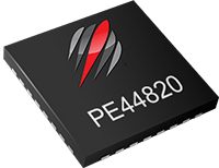 pSemi's PE44820 UltraCMOS RF Digital Phase Shifter Image du déphaseur numérique RF UltraCMOS PE44820 de Peregrine Semiconductor