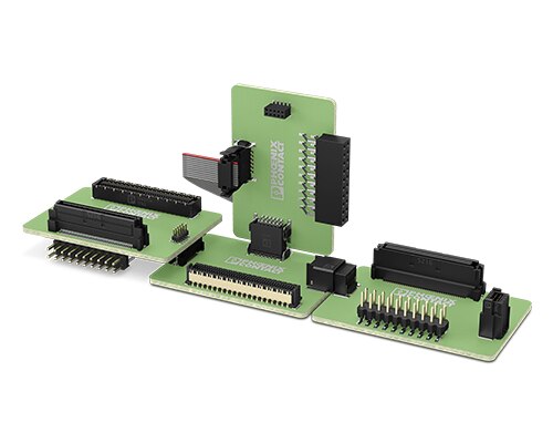2 PCBs connected using a board-to-board connector