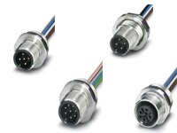 Image of Phoenix Contact's M12 Series Stainless Receptacles