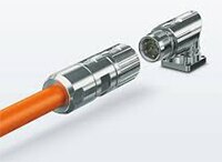 Image of Phoenix Contact's M23 PRO Series Circular Connectors with ONECLICK