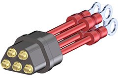 Pre-Wired Connectors with Spring-Loaded Contacts - Preci-Dip